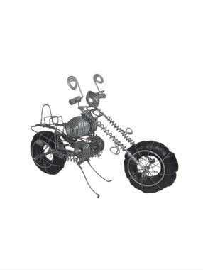 Motorcycle Model Wire Art Wireart Sculpture - Motorbike Wire Art